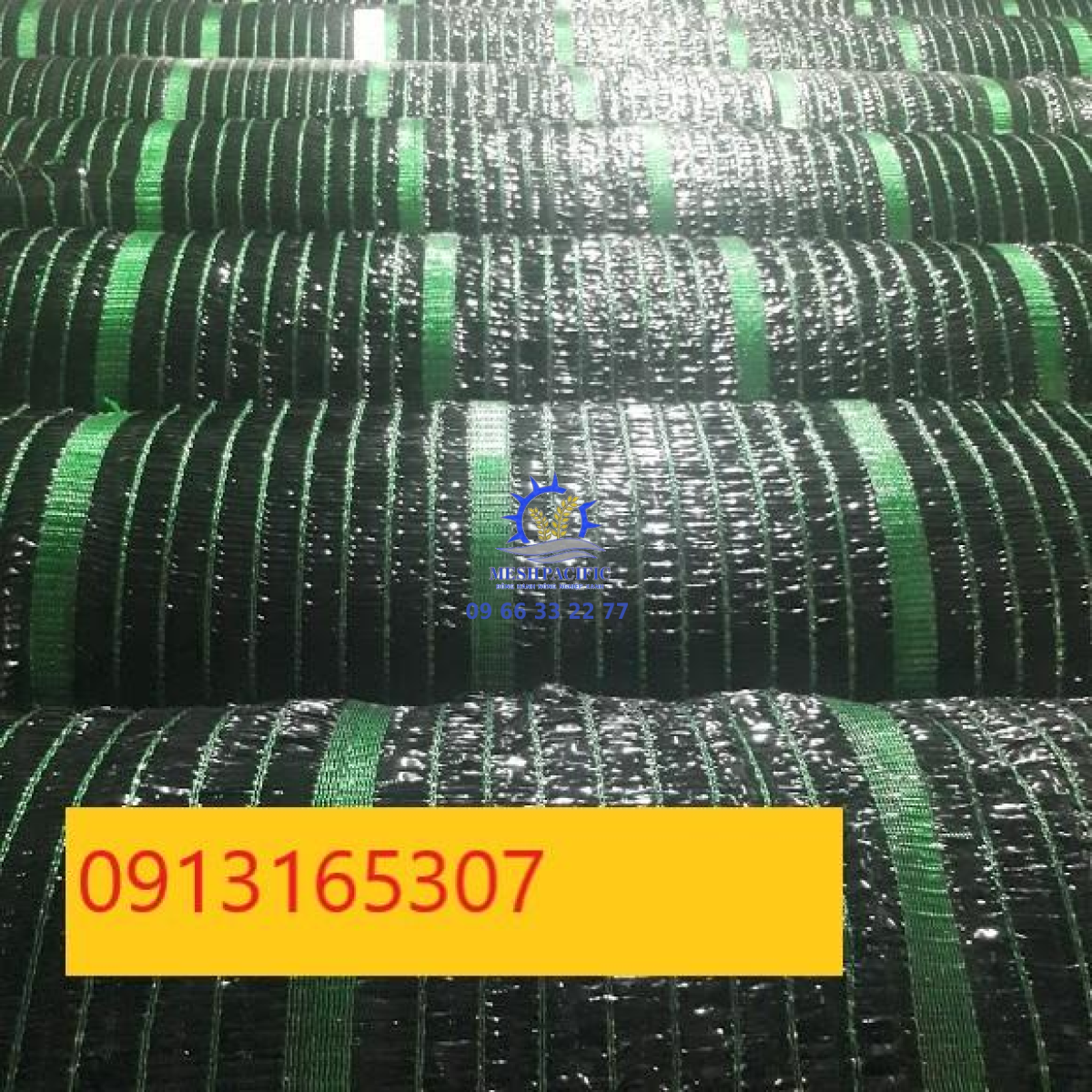 lưới che nắng  xanh đen 50% - 60% - 70%