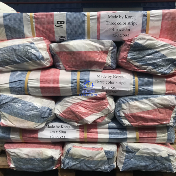 Bạt Sọc 3 Màu 120gms Bạt Sọc MeshPacific