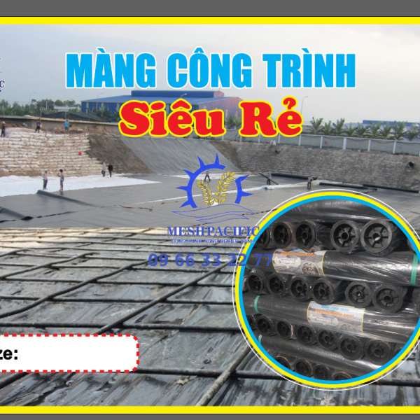  MÀNG PE ĐỔ BÊ TÔNG GIÁ RẺ